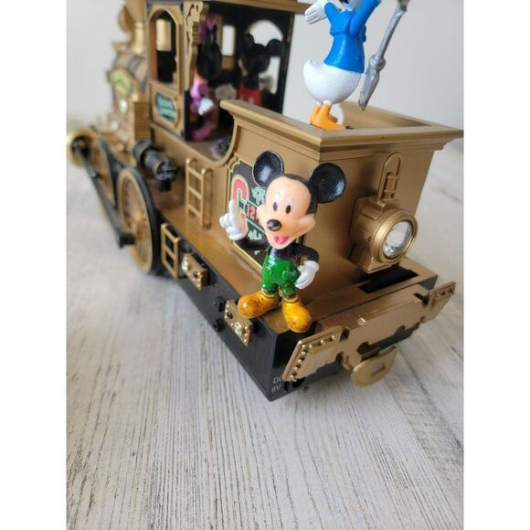 Mr Christmas Cannonball train AS IS Xmas Mickey Mouse Donald Duck Snow White dec - Picture 13 of 15